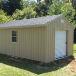 Waterford WI 12x20 Gable on slab